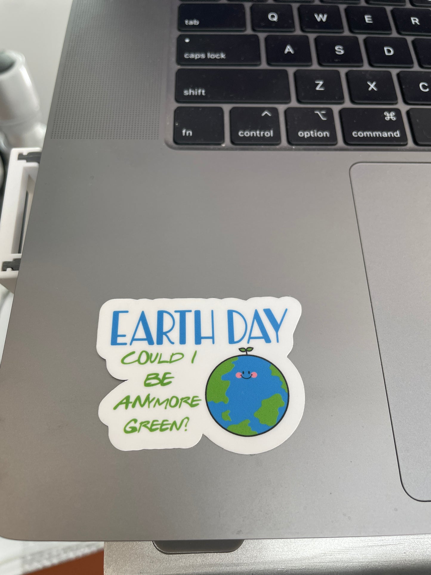 Friends Show Funny Earth Day Teacher Sticker- Laptop