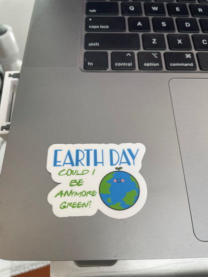 Friends Show Funny Earth Day Teacher Sticker- Laptop