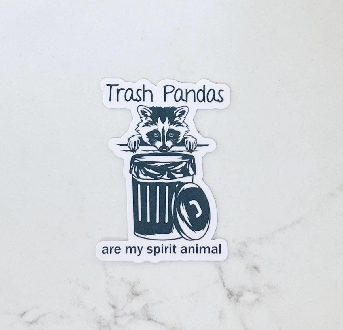 Trash Pandas (Racoon)Vinyl Sticker