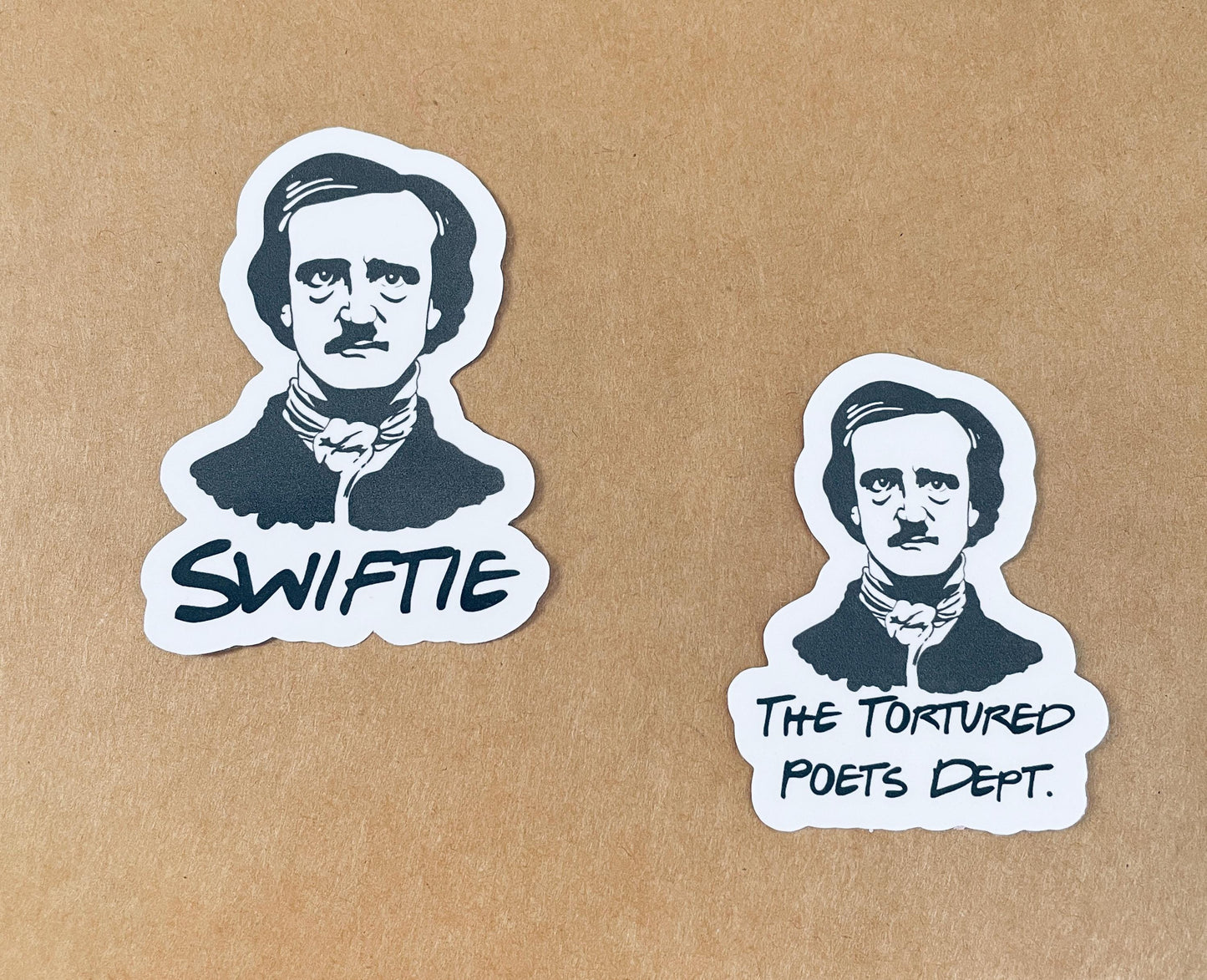 Edgar Allen Poe Swiftie Vinyl Sticker|  The Tortured Poets Dept. Vinyl Sticker