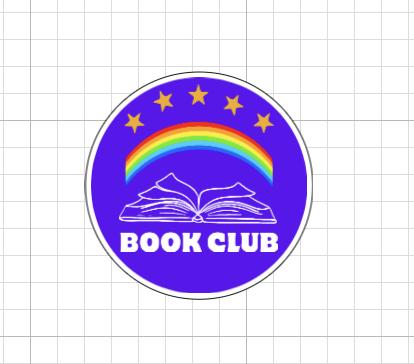 Book Club Vinyl Sticker|Book-It Sticker