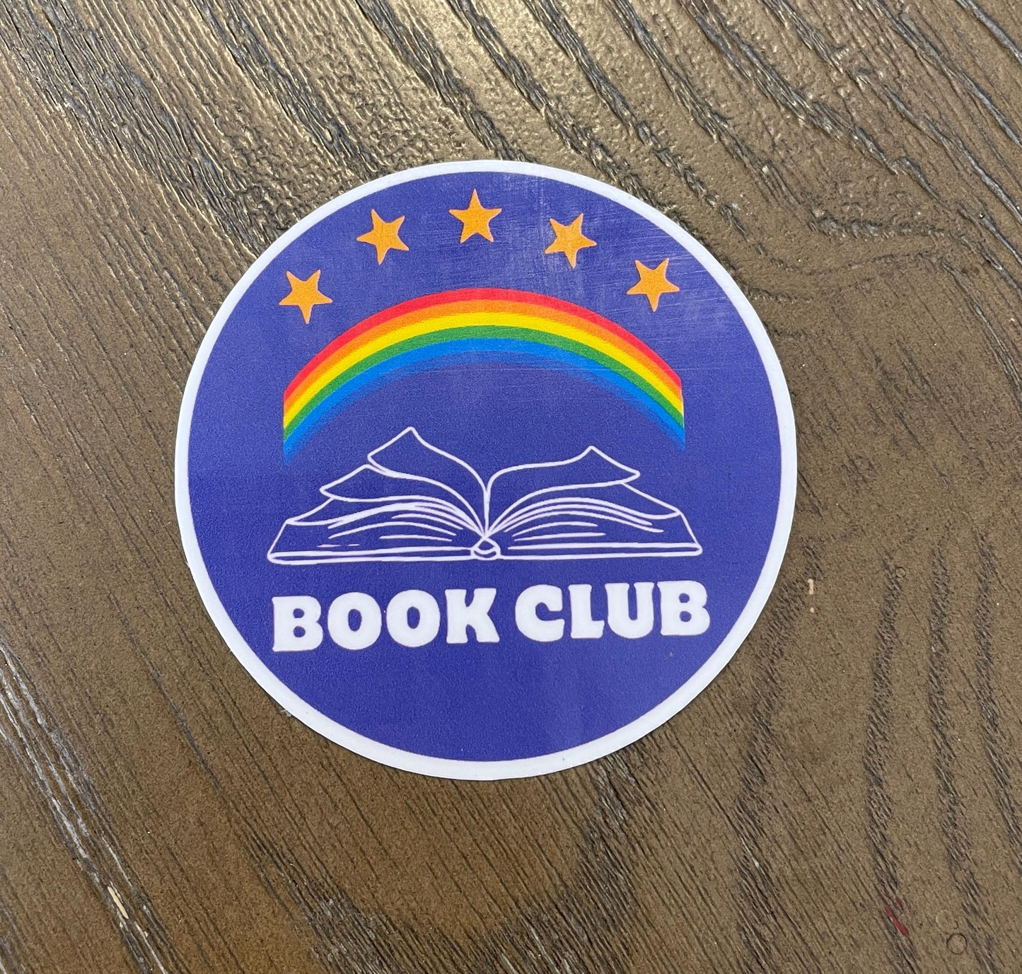 Book Club Vinyl Sticker|Book-It Sticker