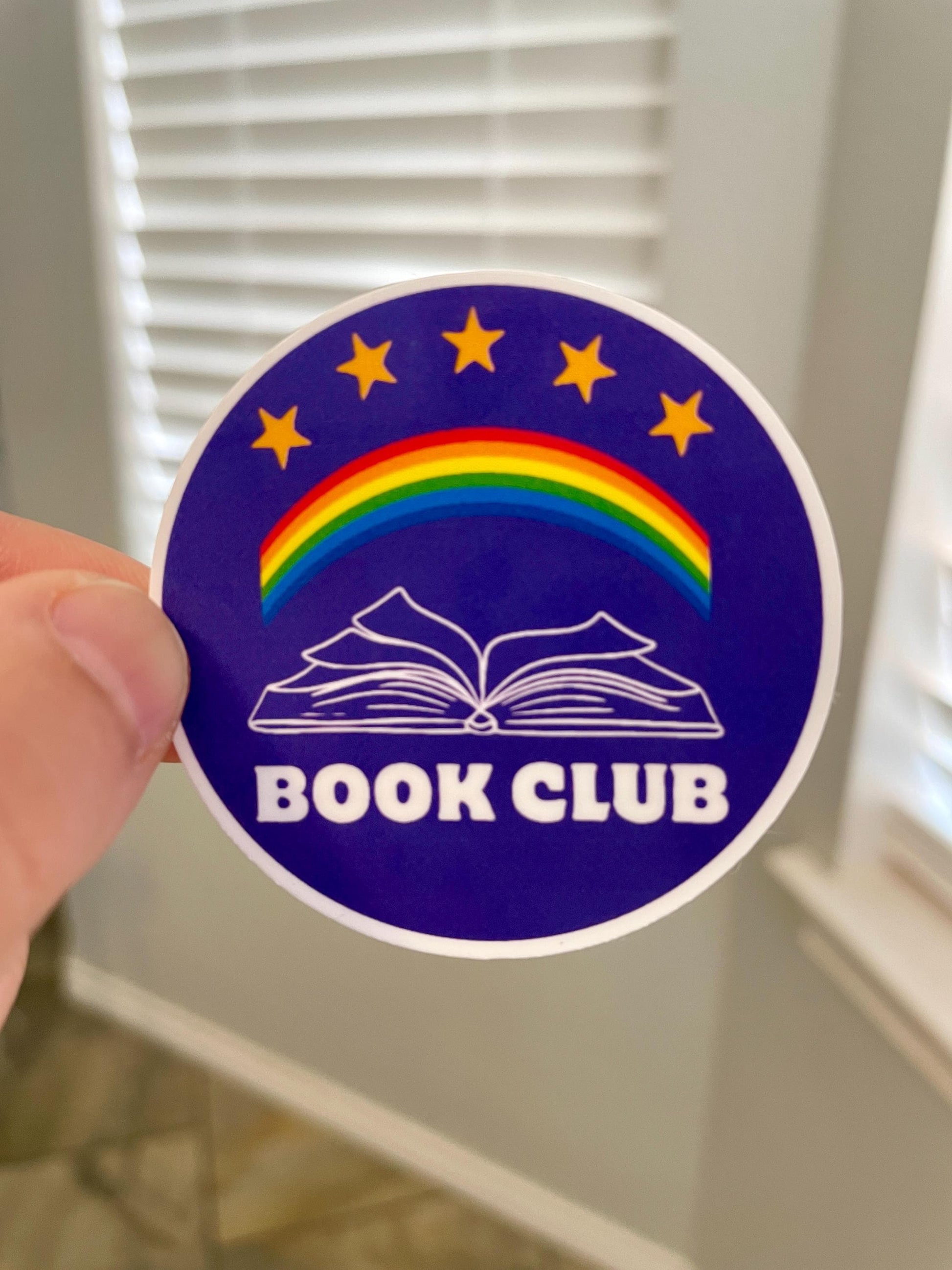 Book Club Book It Sticker for teachers and Book club members