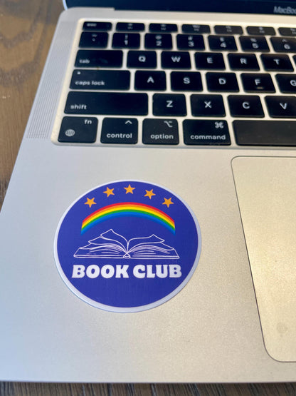 Book Club Vinyl Sticker|Book-It Sticker