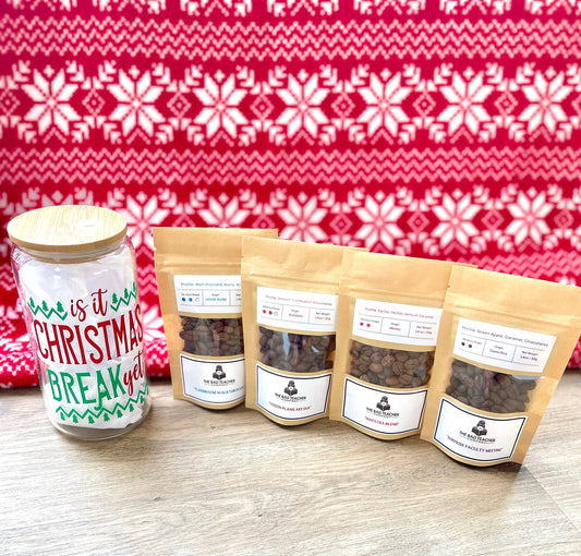 Fresh Roasted Whole Bean Coffee Christmas Sampler Box